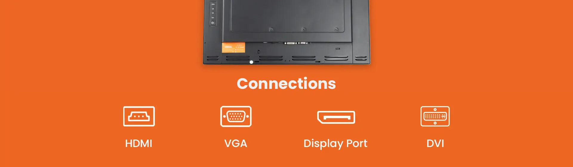 INDUSTRIAL TOUCH SCREEN MONITORS 32 bannnner